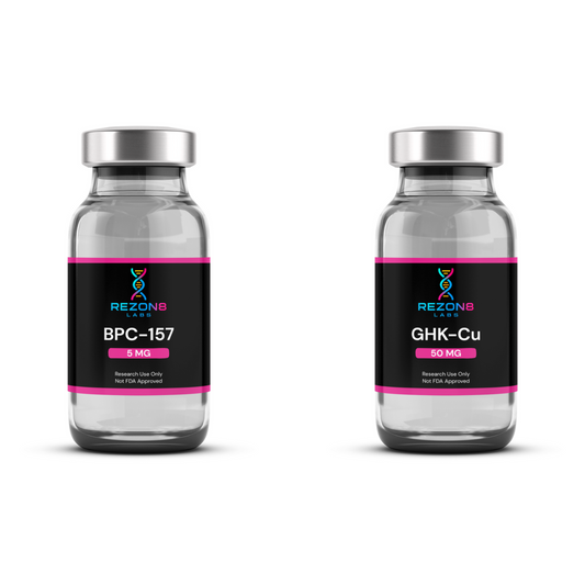 GLOW — GHK-Cu 50mg + BPC-157 5mg